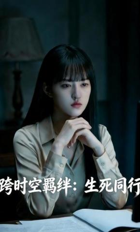 短剧《跨时空羁绊：生死同行》海报