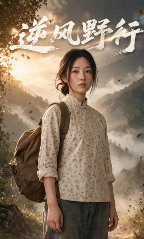 短剧《逆风野行》海报