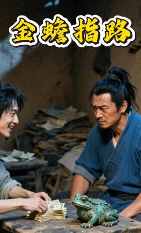 短剧《金蟾指路》海报