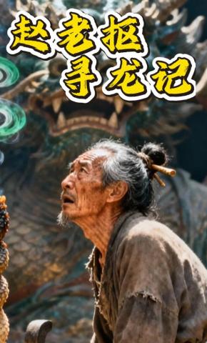 短剧《赵老抠寻龙记》海报