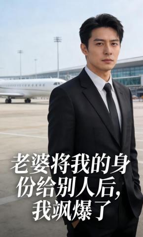 短剧《老婆将我的身份给别人后，我飒爆了》海报