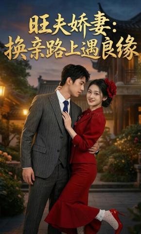 短剧《旺夫娇妻：换亲路上遇良缘》海报