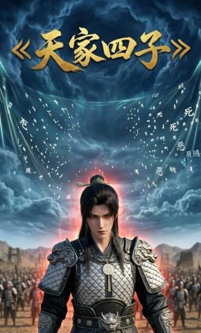 短剧《天家四子》海报