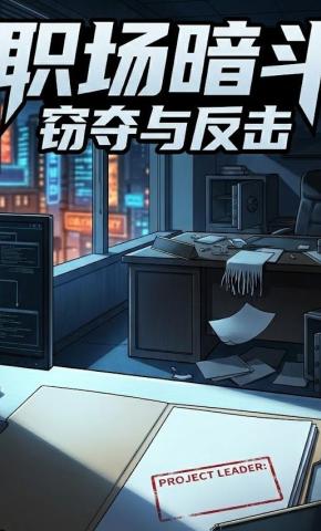 短剧《职场暗斗，窃夺与反击》海报