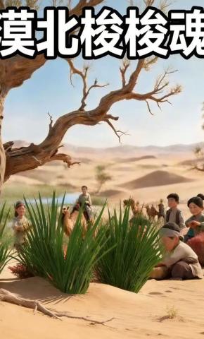 短剧《漠北梭梭魂》海报