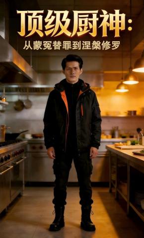 短剧《顶级厨神：从蒙冤替罪到涅槃修罗》海报