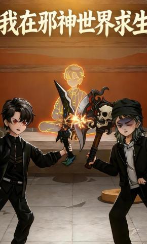 短剧《我在邪神世界求生》海报