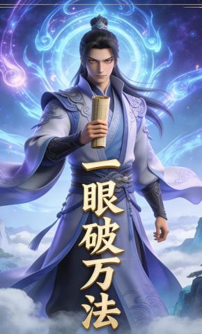 短剧《一眼破万法》海报