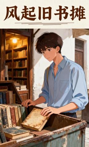 短剧《风起旧书摊第1季》海报
