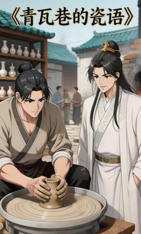 短剧《青瓦巷的瓷语》海报