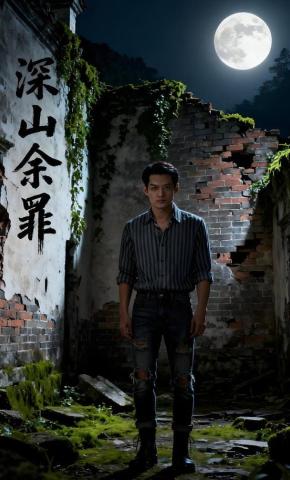 短剧《深山余罪》海报