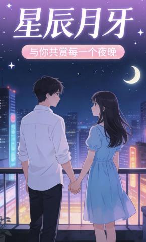 短剧《星辰月牙》海报