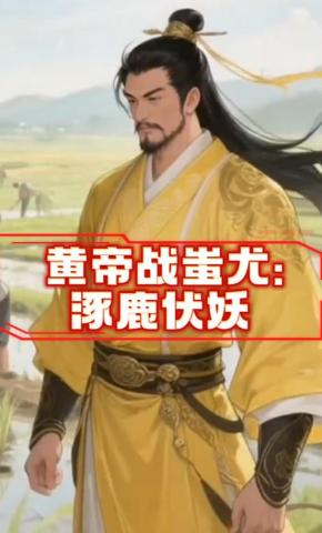 短剧《黄帝战蚩尤：涿鹿伏妖》海报