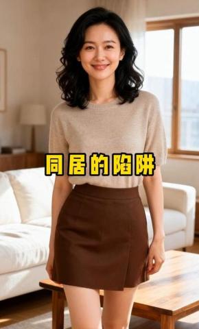 短剧《同居的陷阱》海报