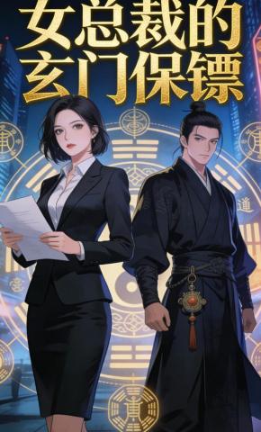 短剧《女总裁的玄门保镖》海报