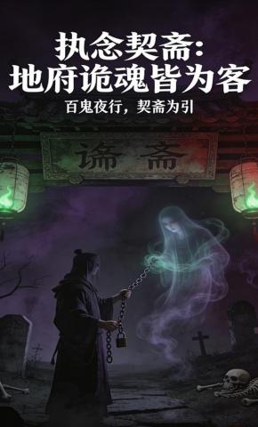 短剧《执念契斋：地府诡魂皆为客》海报