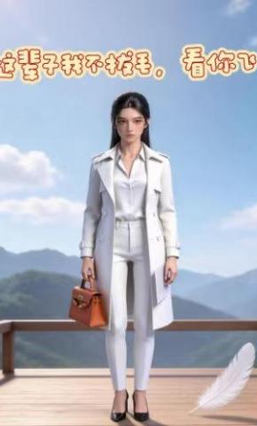 短剧《这辈子我不拔毛，看你飞》海报