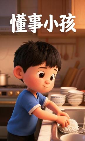 短剧《懂事小孩》海报