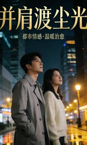 短剧《并肩渡尘光》海报