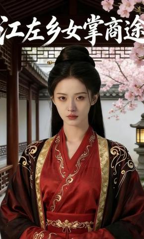 短剧《江左乡女掌商途》海报