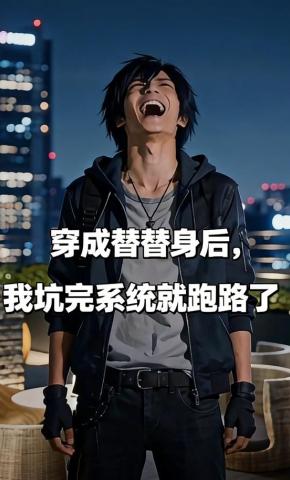 短剧《穿成替替身后，我坑完系统就跑路了》海报