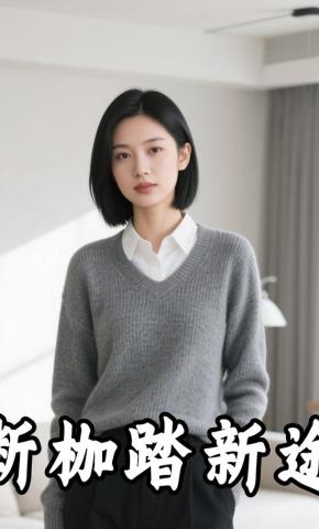 短剧《断枷踏新途》海报