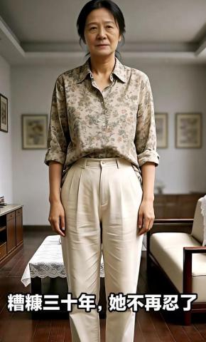 短剧《糟糠三十年，她不再忍了》海报