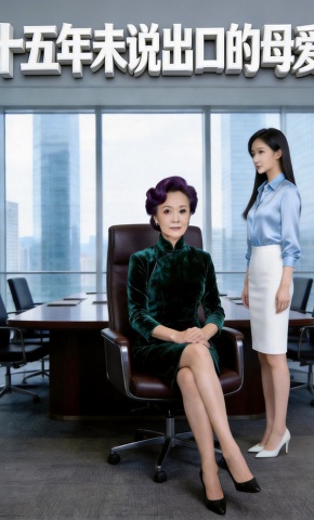 短剧《十五年未说出口的母爱》海报