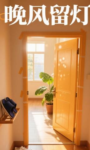 短剧《晚风留灯》海报