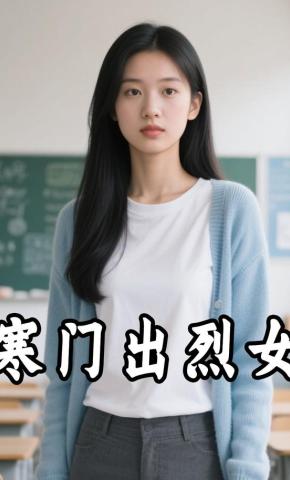 短剧《寒门出烈女》海报