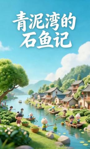 短剧《青泥湾的石鱼记》海报