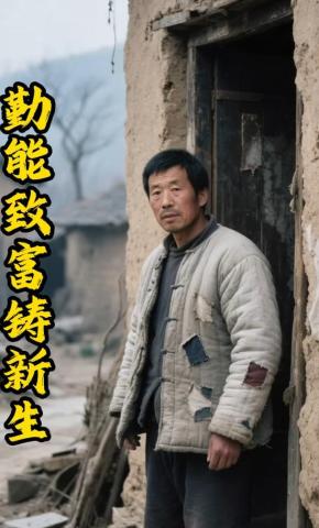 短剧《勤能致富铸新生》海报