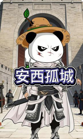 短剧《安西孤城》海报