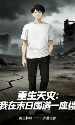 短剧《重生天灾：我在末日囤满一座楼》海报