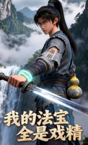 短剧《我的法宝全是戏精》海报