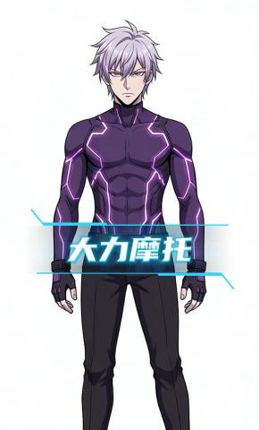 短剧《大力摩托》海报