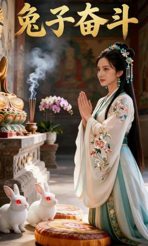 短剧《兔子奋斗》海报