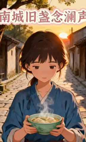 短剧《南城旧盏念澜声》海报