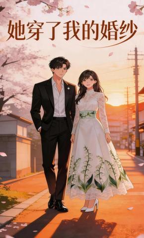 短剧《她穿了我的婚纱》海报