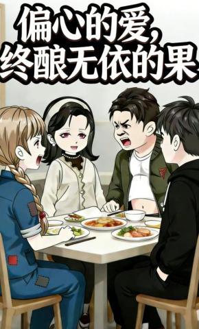 短剧《偏心的爱，终酿无依的果》海报