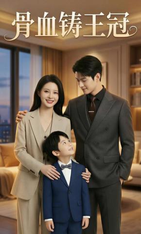 短剧《骨血铸王冠》海报