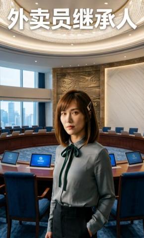 短剧《外卖员继承人》海报