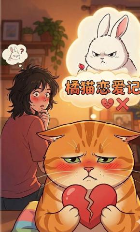 短剧《橘猫恋爱记》海报