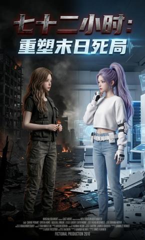 短剧《七十二小时：重塑末日死局》海报