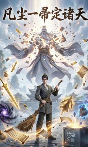 短剧《凡尘一帚定诸天》海报