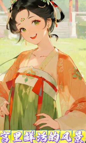 短剧《宫里鲜活的风景》海报