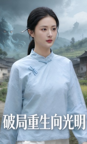 短剧《破局重生向光明》海报