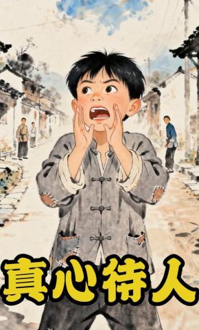 短剧《真心待人》海报