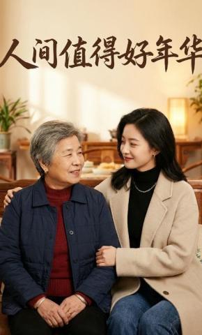 短剧《人间值得好年华》海报