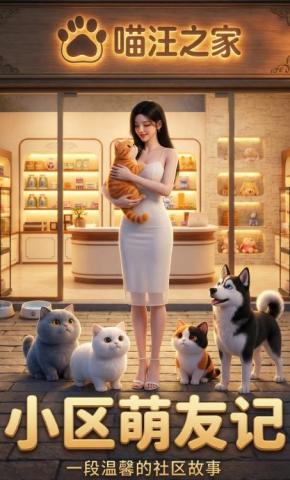 短剧《小区萌友记》海报